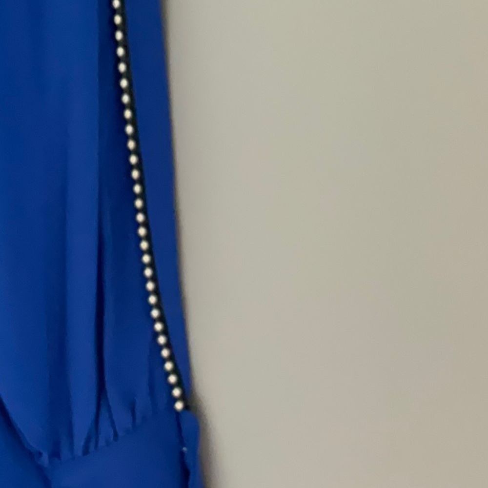 Alberto Makali, size L, cobalt blue long-sleeve top, NWT - Picture 9 of 9